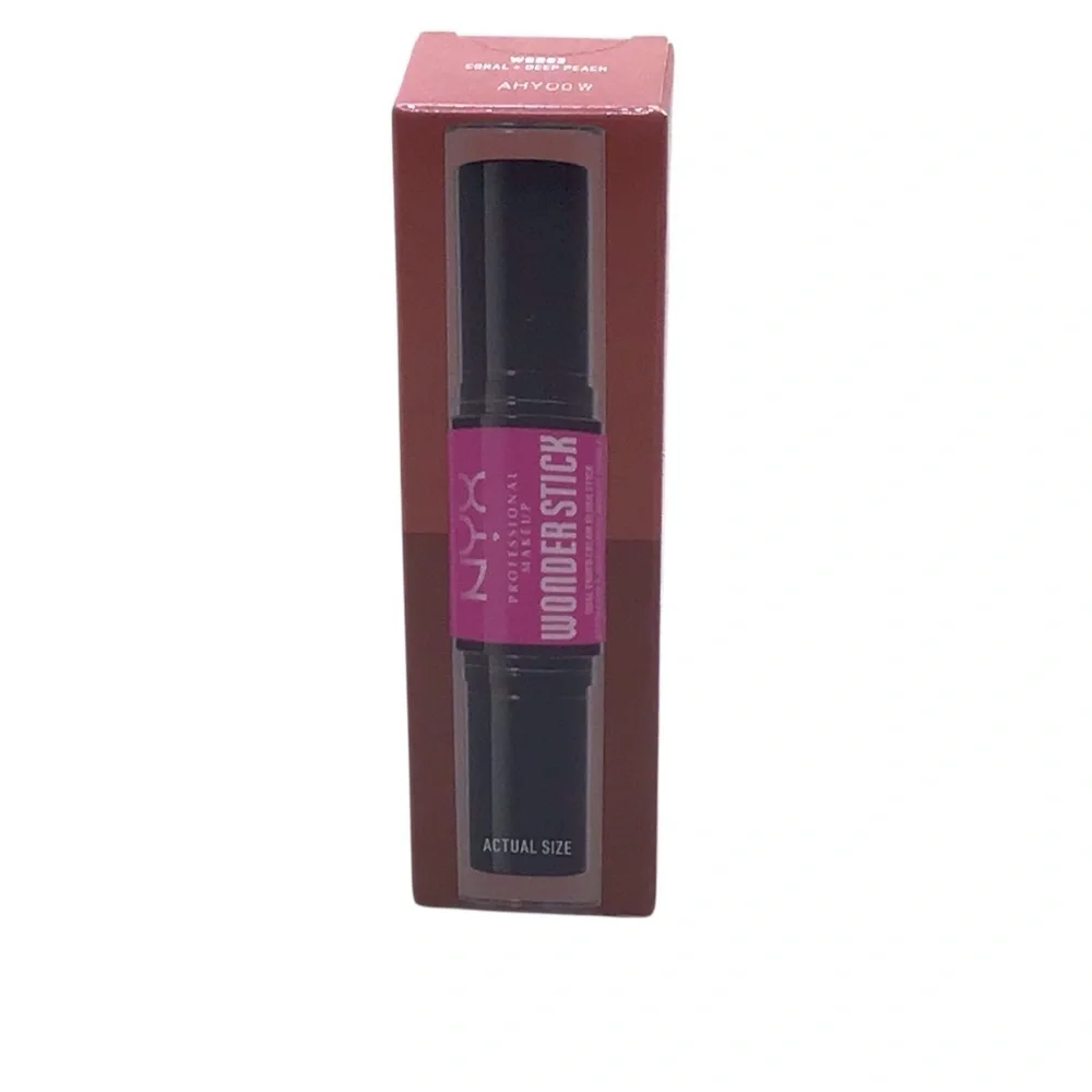 NYX PROFESSIONAL MAKEUP Wonder Stick Blush- Coral/Deep Peach WSB03